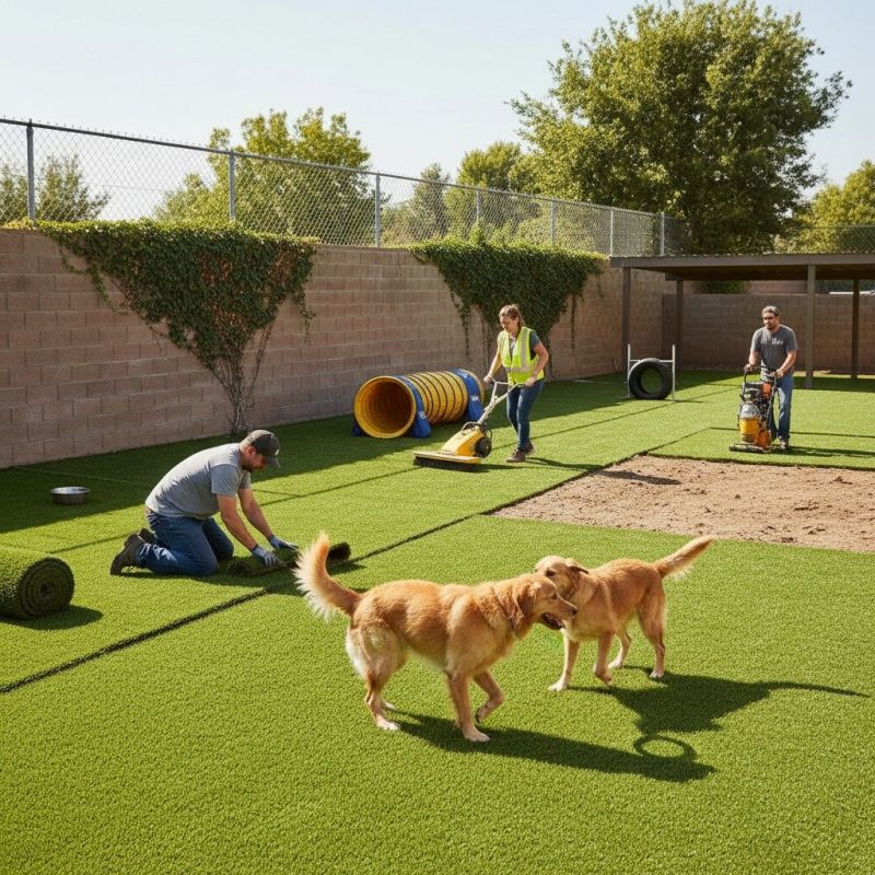 Commercial Pet Turf Installation: Creating Clean, Durable Outdoor Areas For Pets